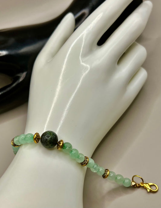Green Aventurine Jade Bracelet