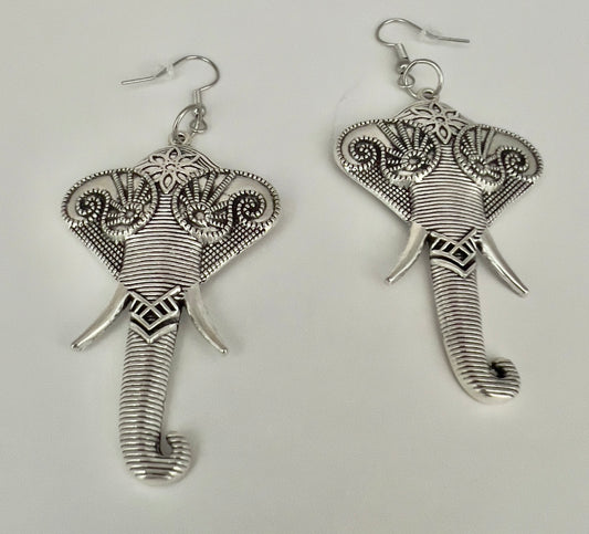 Indian Elephant Earrings