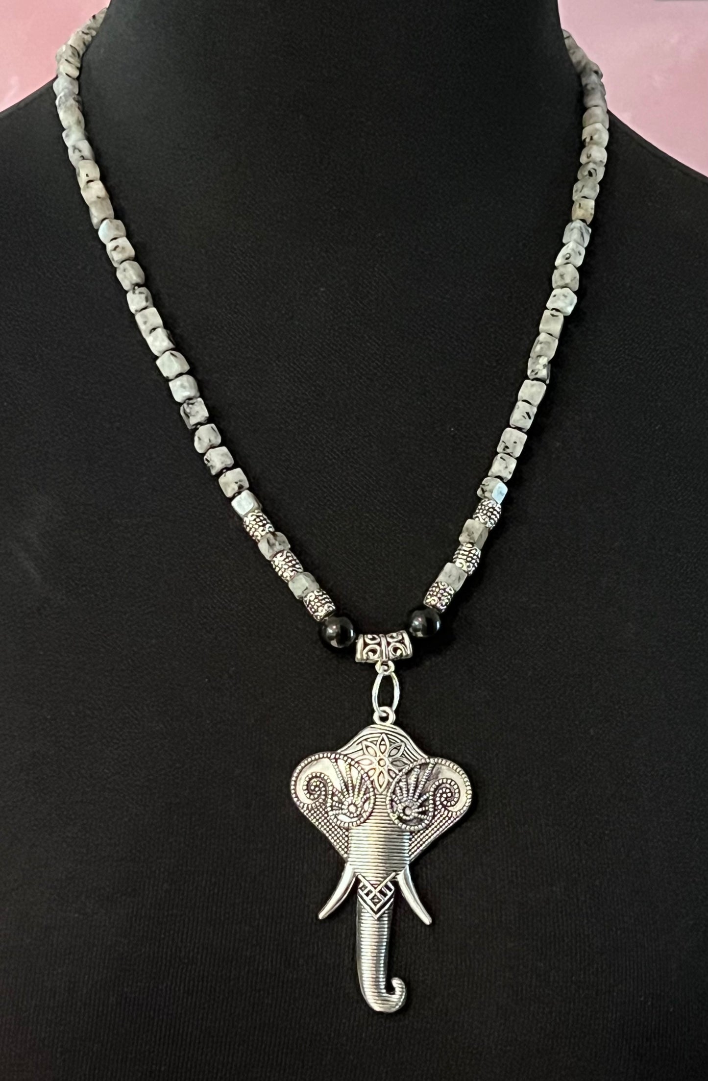 Indian Elephant Necklace with